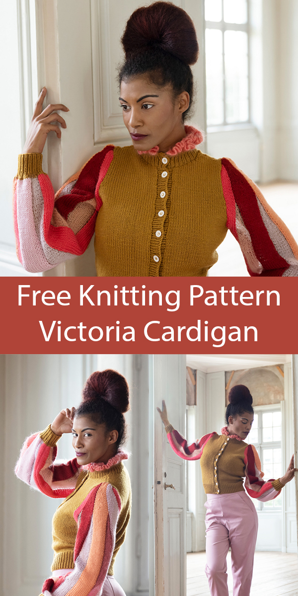 Free Victoria Cardigan Knitting Pattern Steampunk Costume