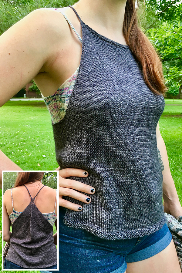 Free Knitting Pattern for Vilonia Camisole