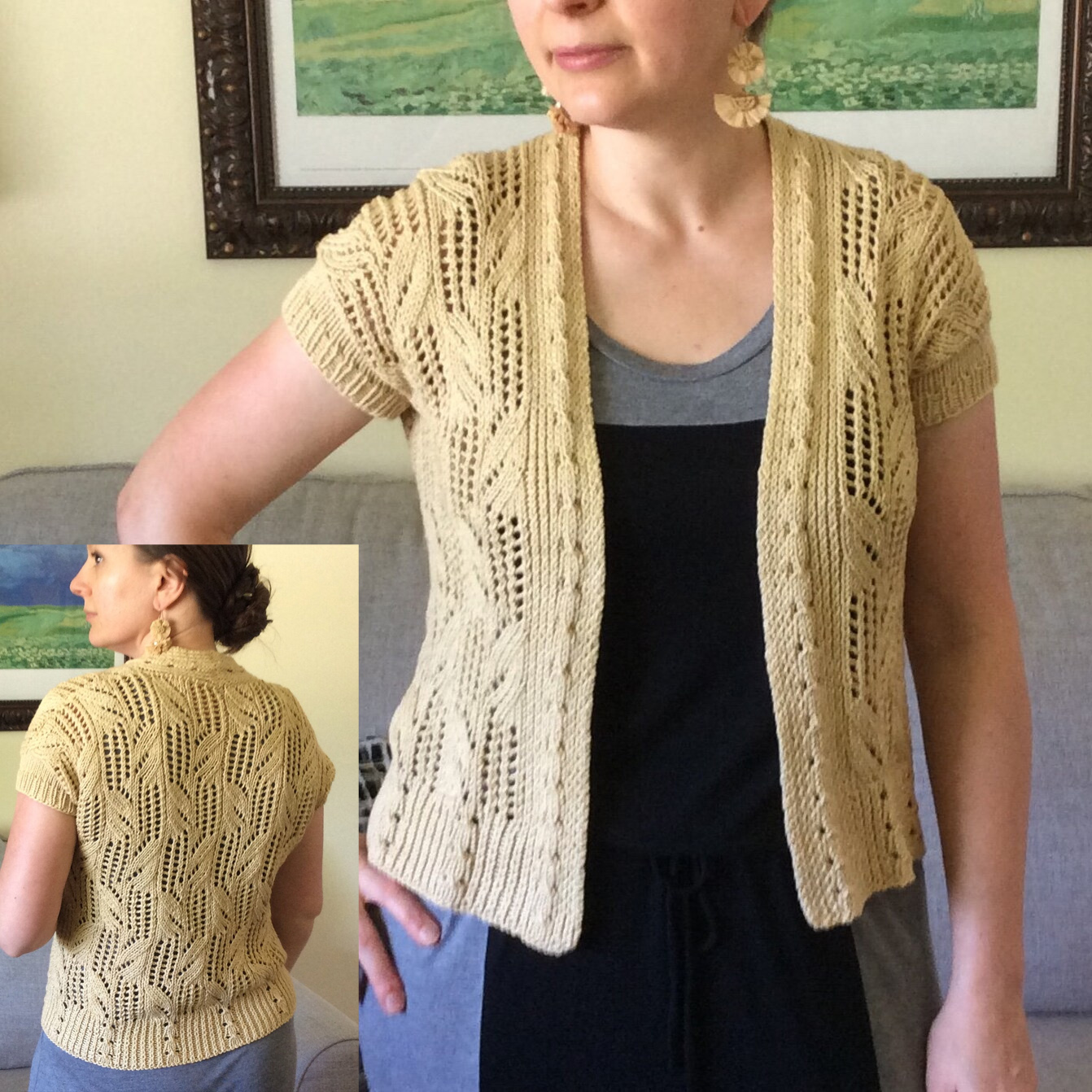 Vinea Cardigan Knitting Pattern