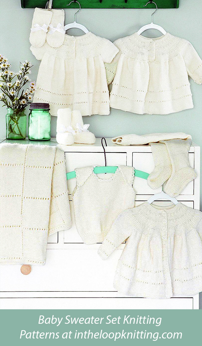 Free for a limited time Classic Baby Layette Knitting Pattern