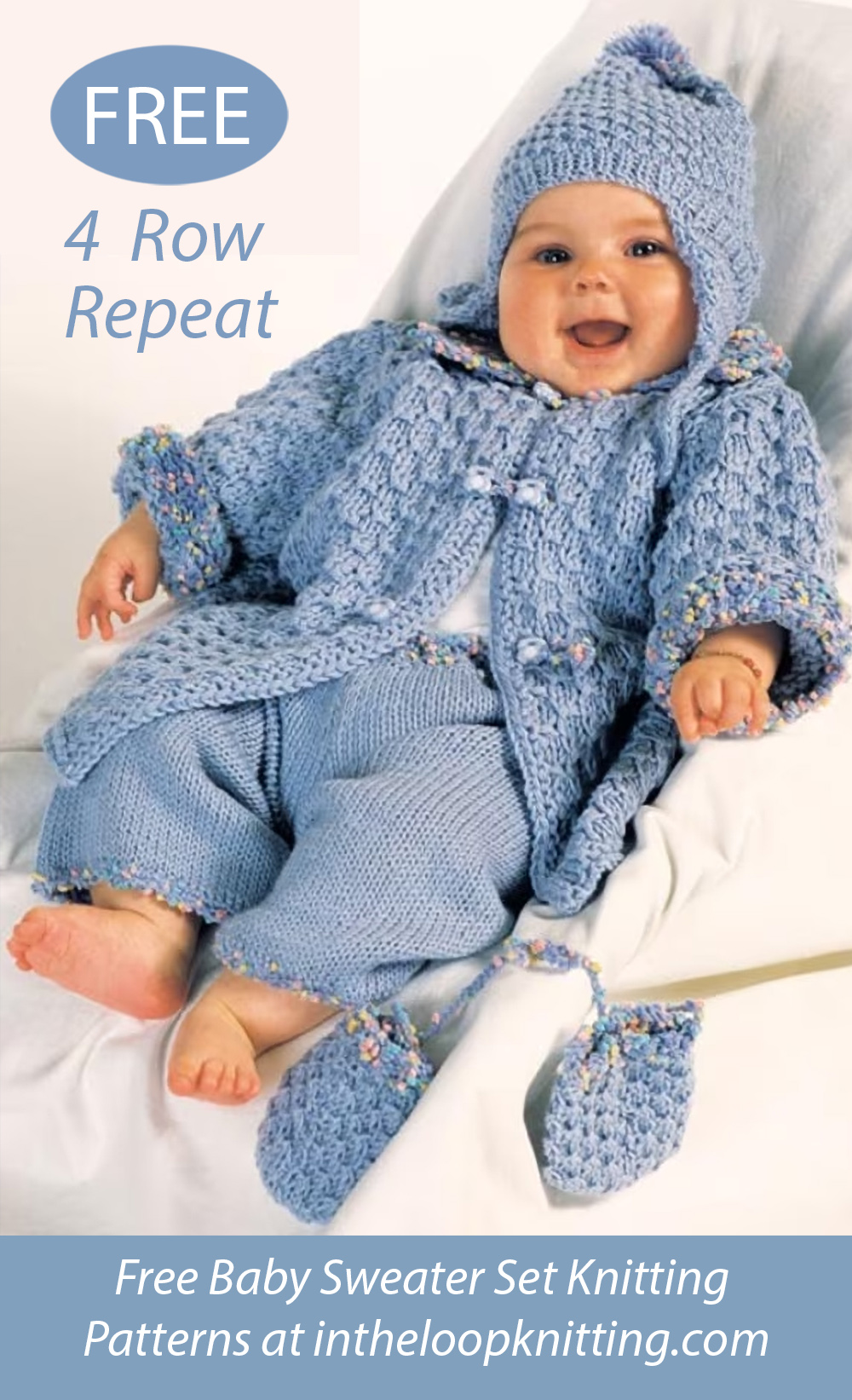 Free Viola Baby Set Knitting Pattern