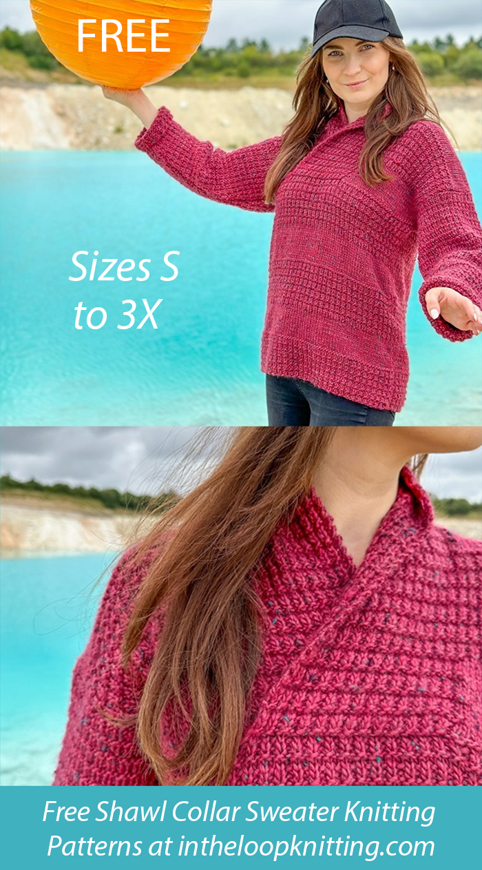 Free Vita Sweater Knitting Pattern 
