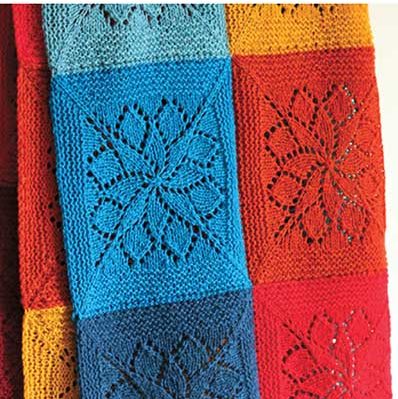 Knitting Pattern for Vivid Blanket