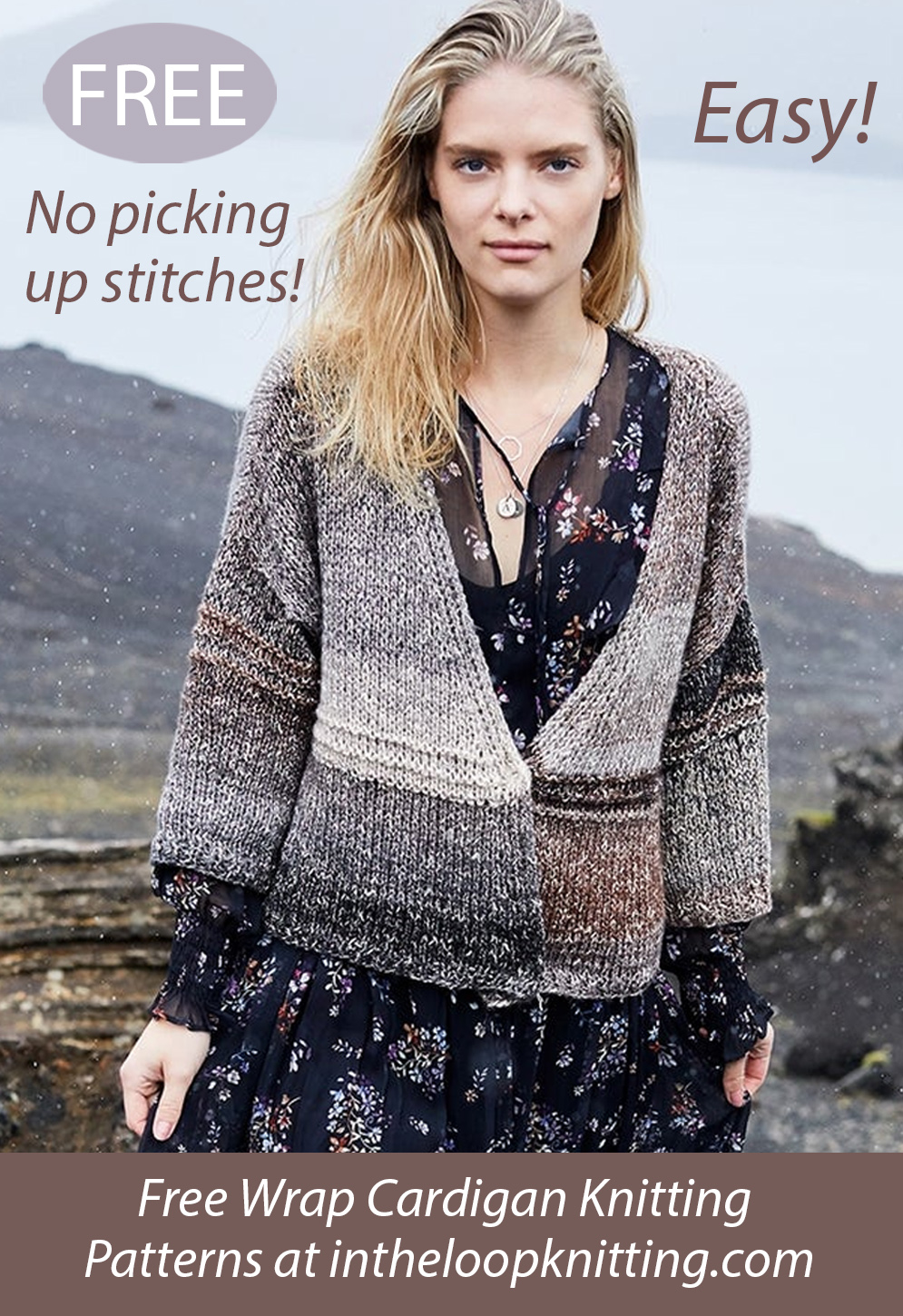 Free Women's Vogar Cardigan Knitting Pattern