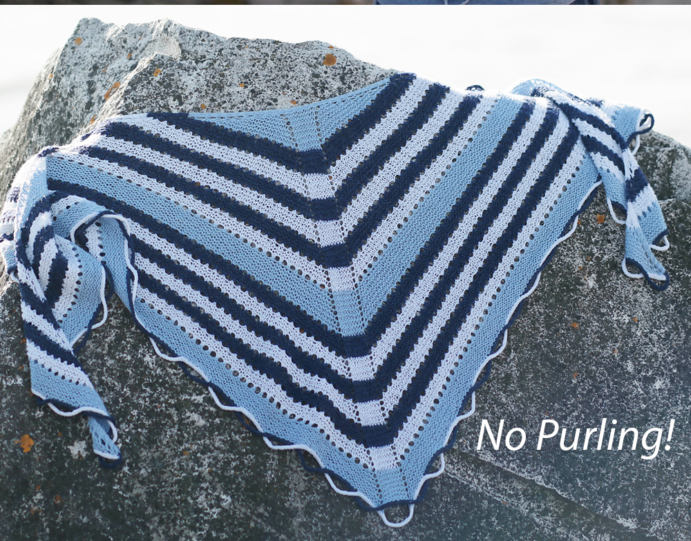 Free Voyager Shawl Knitting Pattern
