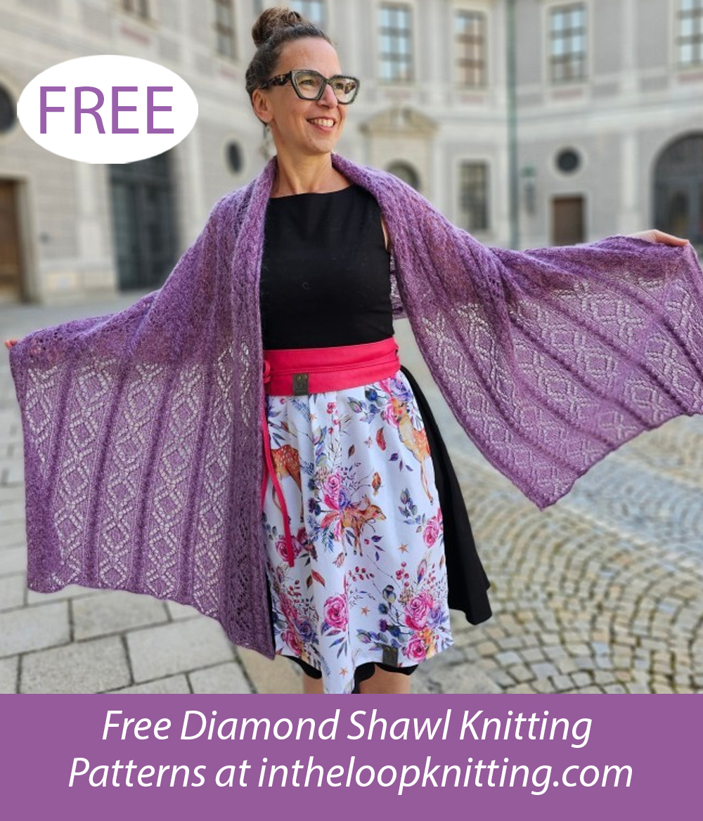 Free Vronerl Shawl Knitting Pattern