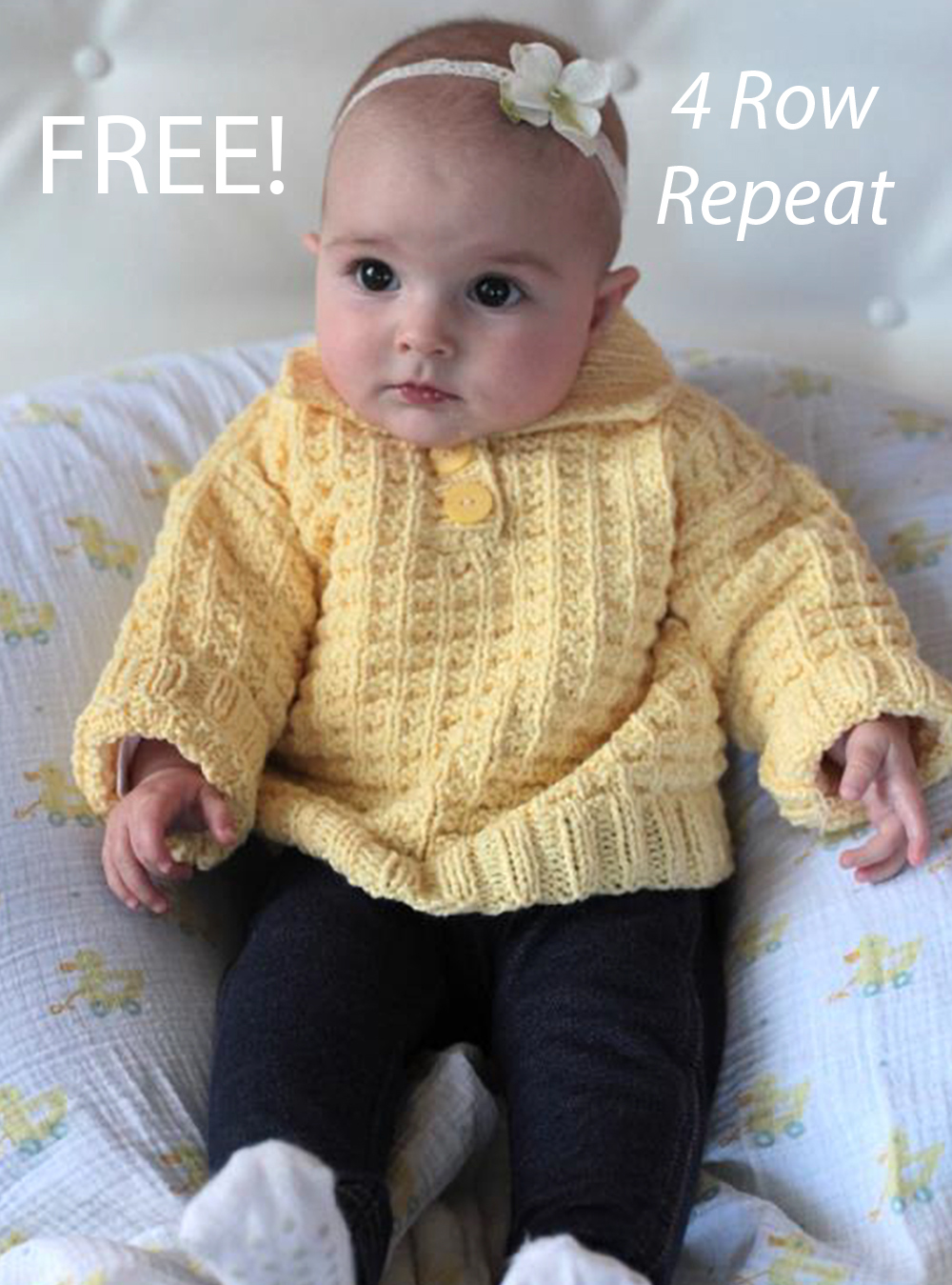 Free Baby Knitting Pattern Waffle Knit Baby Polo Sweater