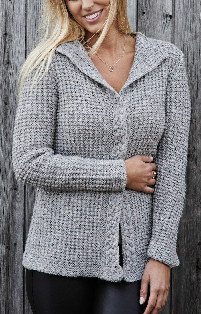 KNITTING PATTERN: Waffle Pullover