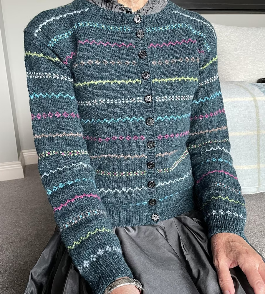 Walled Garden Cardigan Knitting Pattern