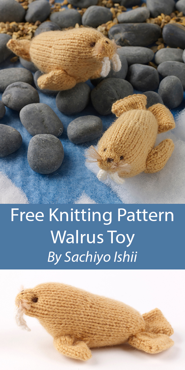 Walrus Free Knitting Pattern