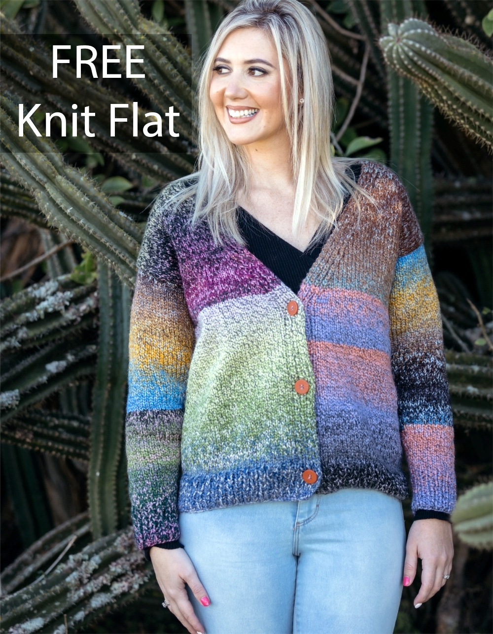Free Wanderings Cardigan Knitting Pattern