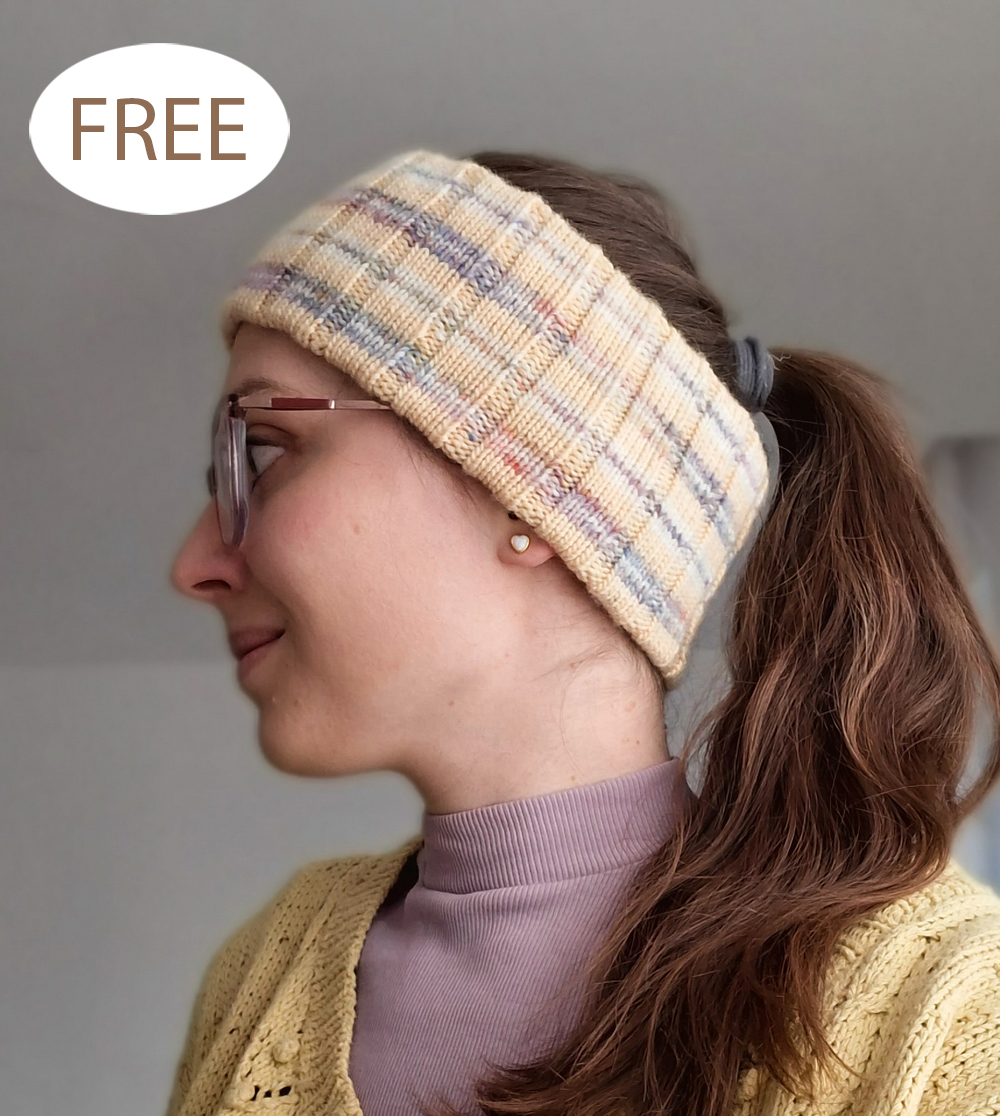 Free Warm-up Headband Knitting Pattern