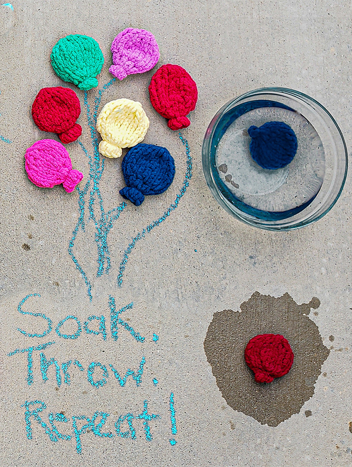 Free Water Balloons Knitting Pattern
