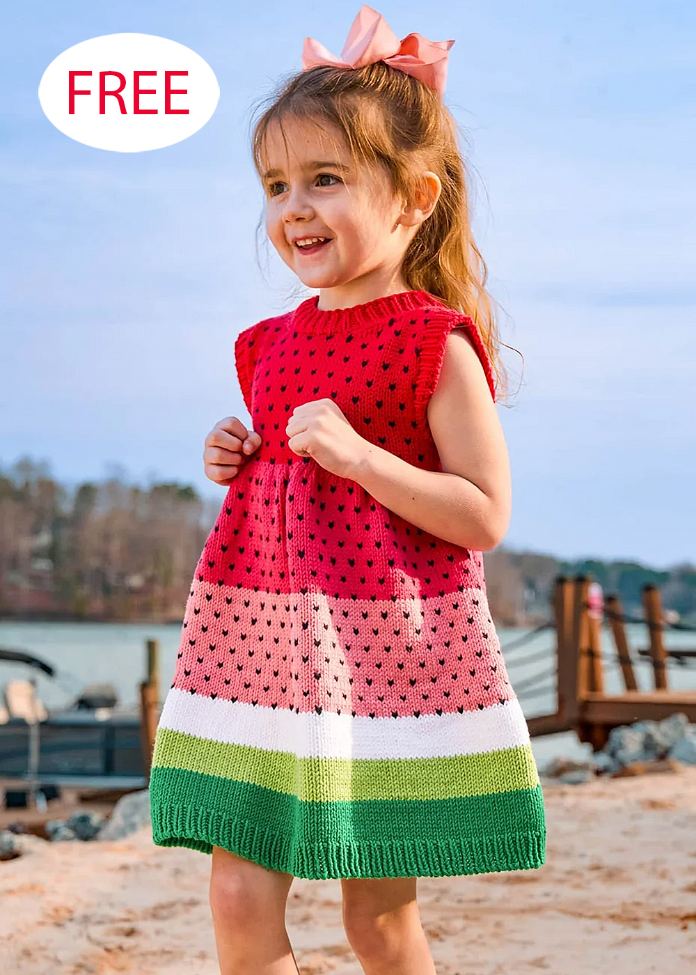 Free Watermelon Dress Knitting Pattern