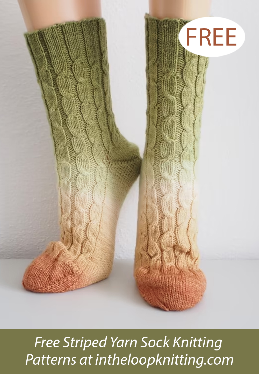 Free Wave Socks  Knitting Pattern