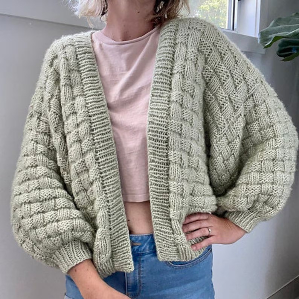  Weave Got This Cardi Knitting Pattern