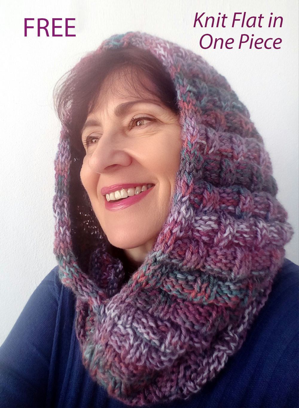 Free Women's Woven Hood Knitting Pattern