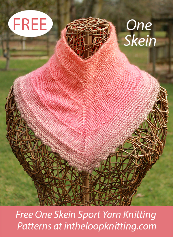 Free Weekend Cowl Knitting Pattern