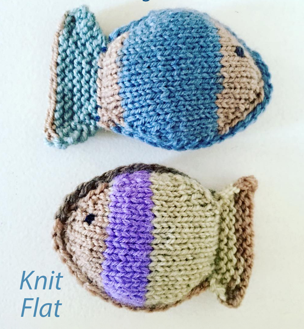 Free Well Tempered Fish Fish Knitting Pattern