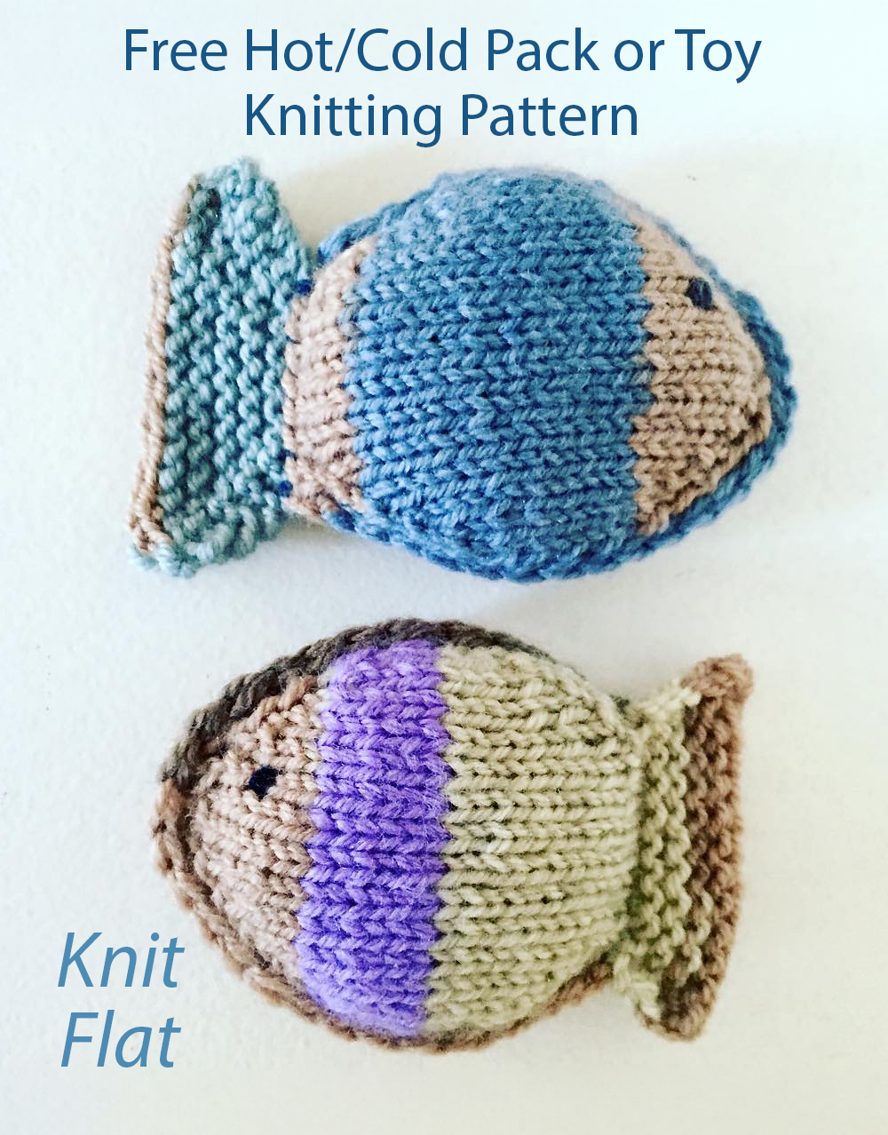Free Well Tempered Fish Fish Knitting Pattern
