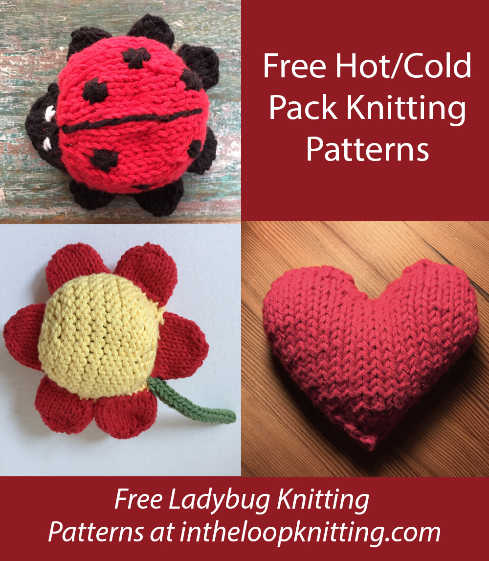Free Amigurumi LadyBug Flying Version Knitting Pattern