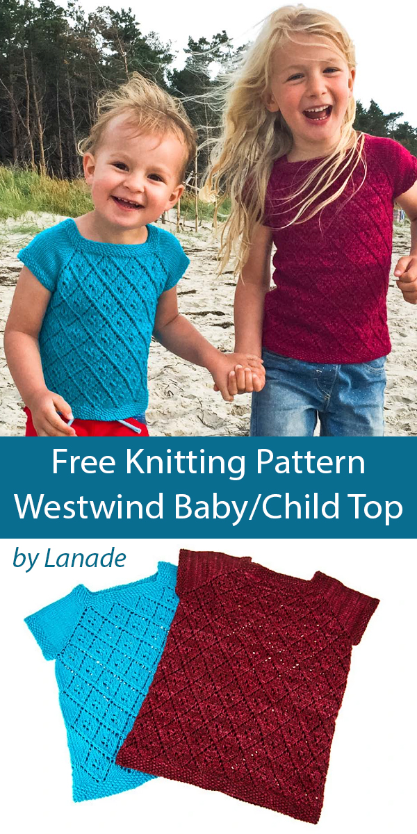 Free Baby and Child Westwind Tee Knitting Pattern