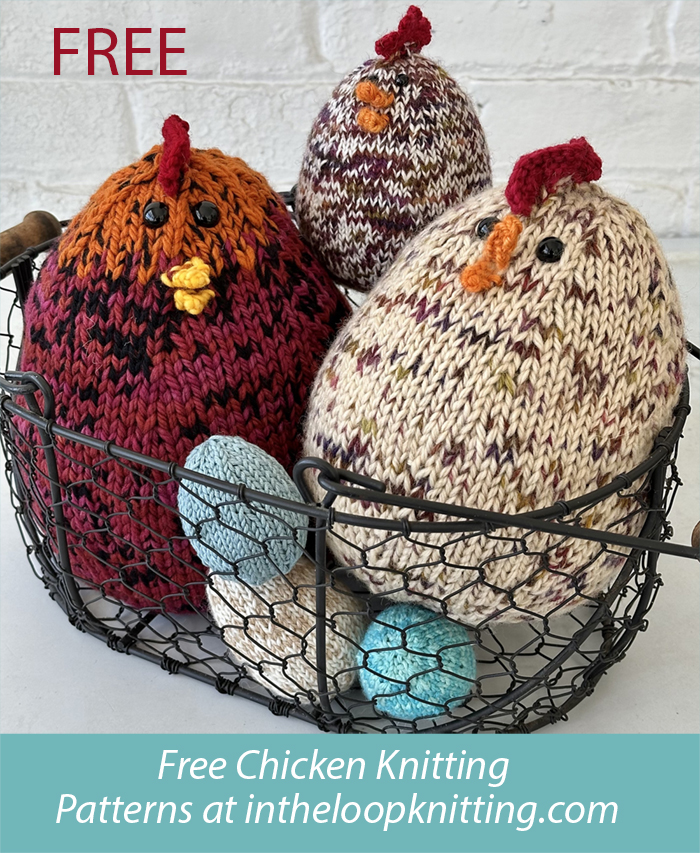 Free Chicken and Egg Knitting Pattern