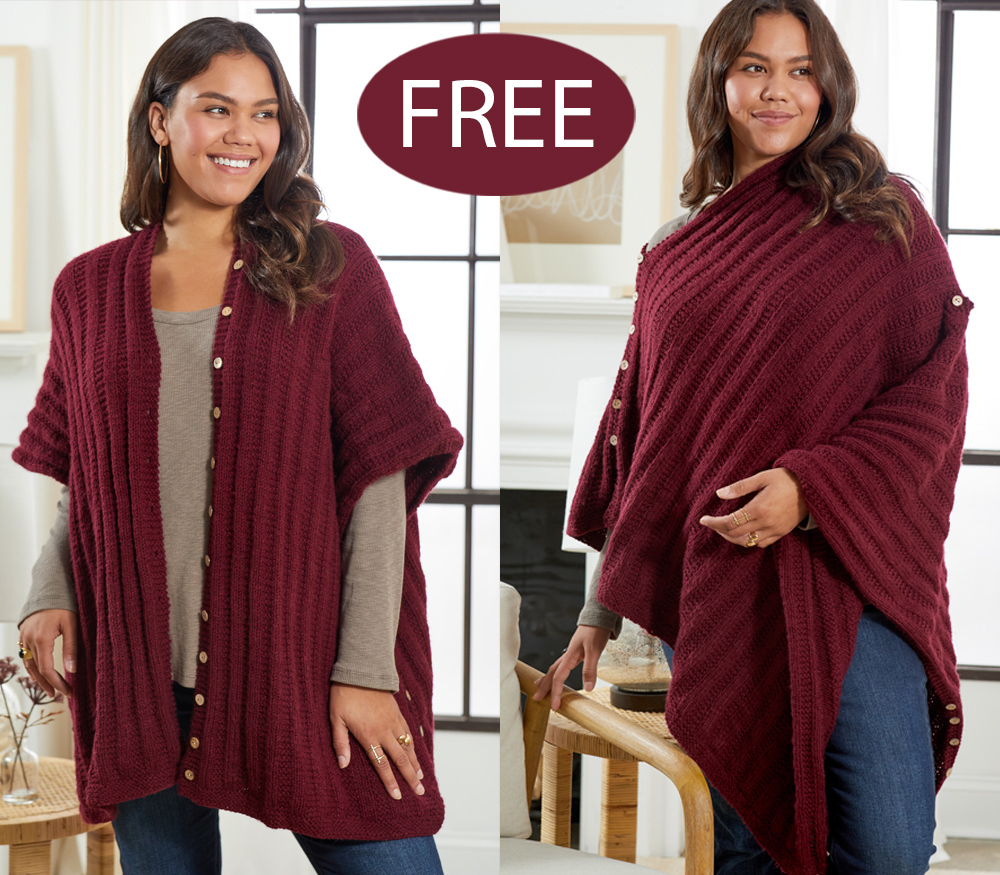 Free Shawl Knitting Pattern Which Way Wrap