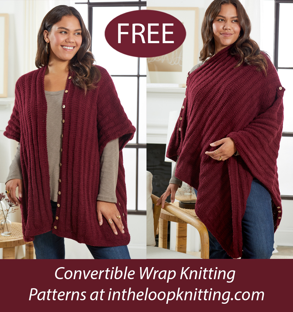 Free Shawl Knitting Pattern Which Way Wrap