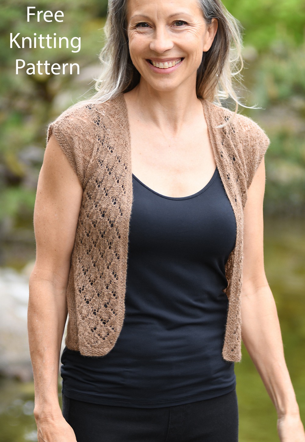 Free Whisper Vest Knitting Pattern