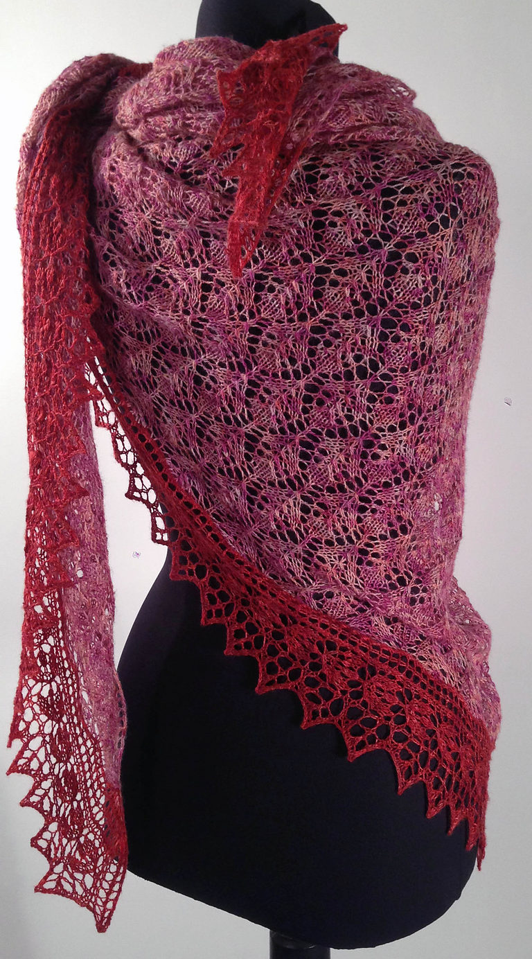 Lace Shawl And Wrap Knitting Patterns In The Loop Knitting