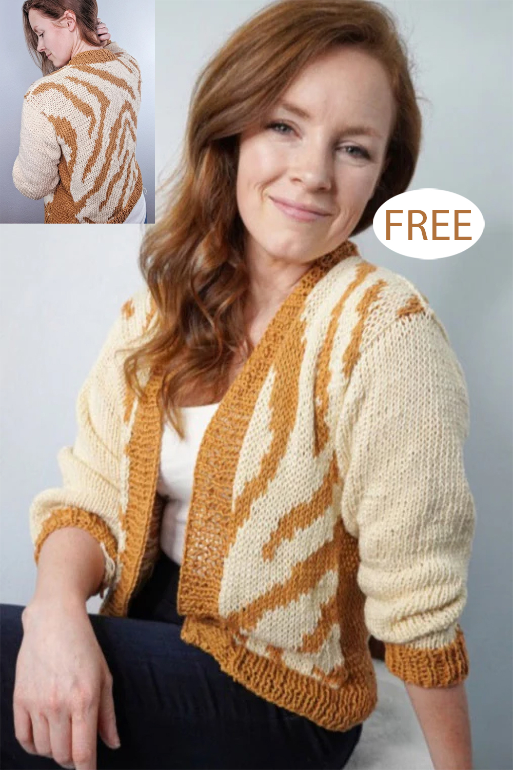 Free Wild Side Sweater Knitting Pattern  Cardigan
