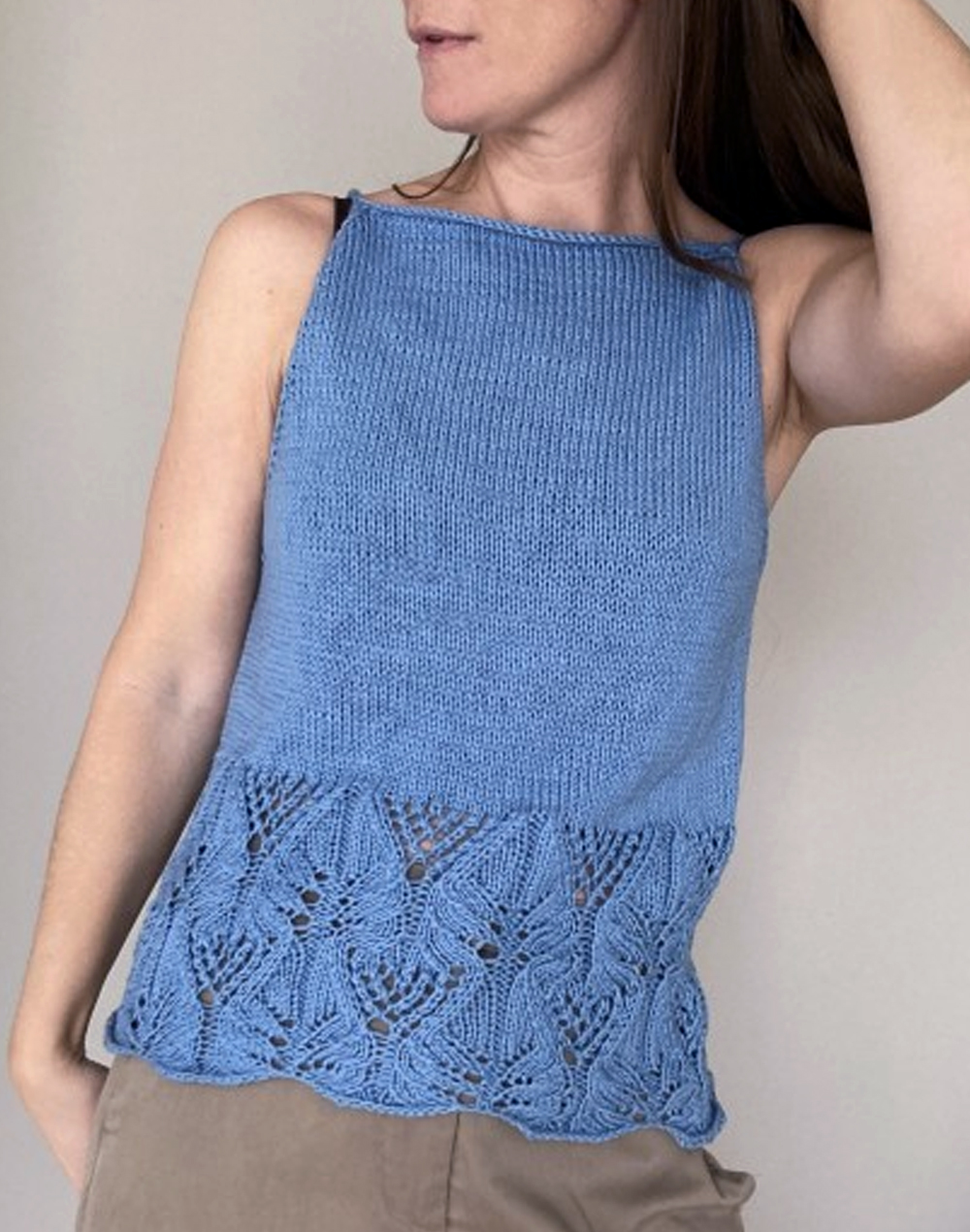 Free Butterfly Wildflower Fields Top Knitting Pattern