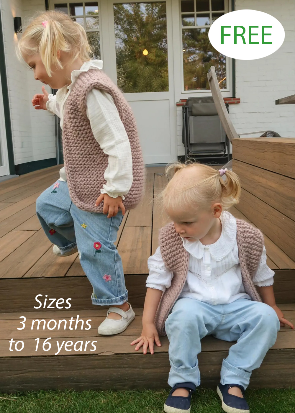 Free Willaby Vest Baby Vest Knitting Pattern