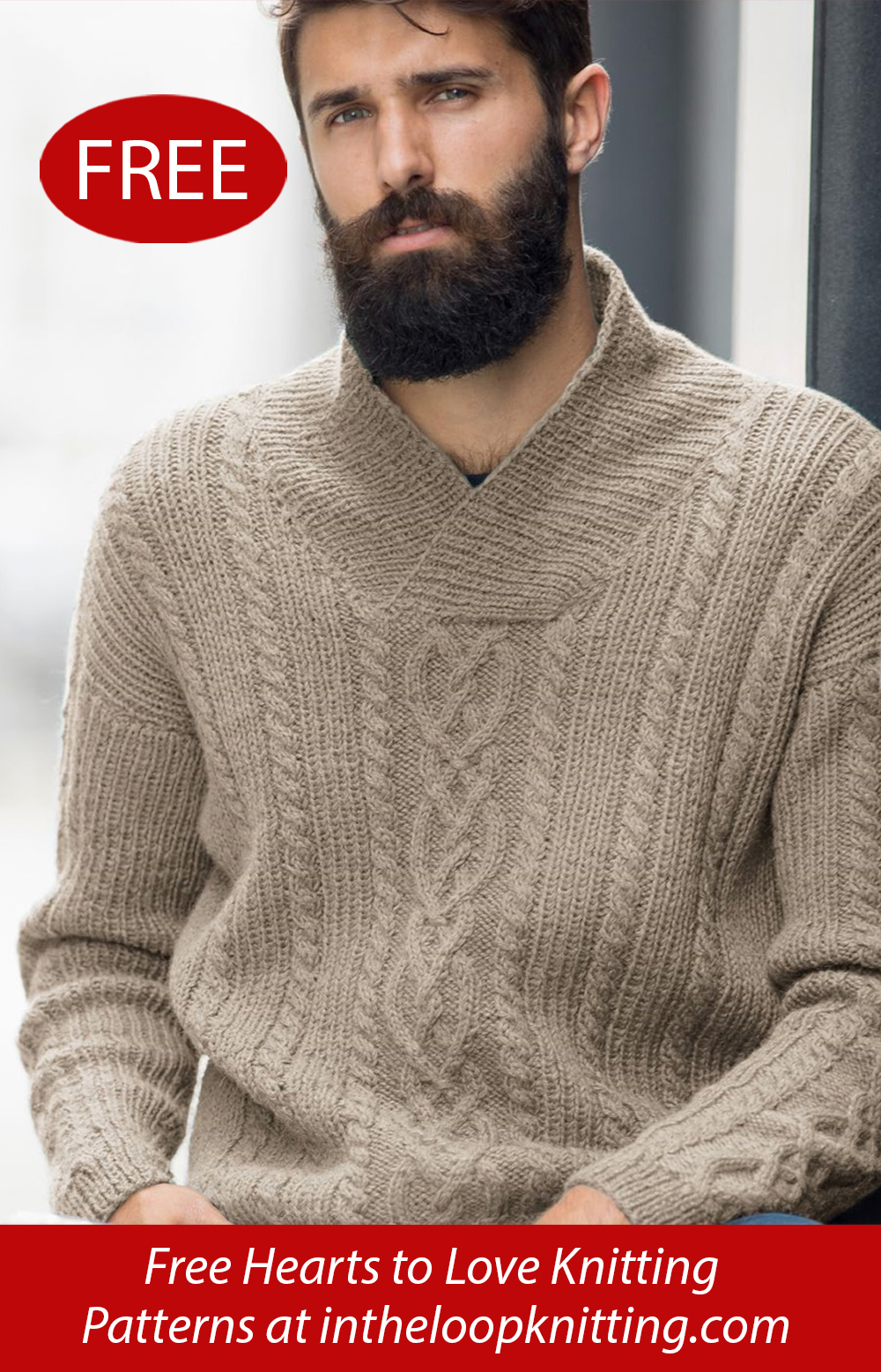 Free William Sweater Knitting Pattern
