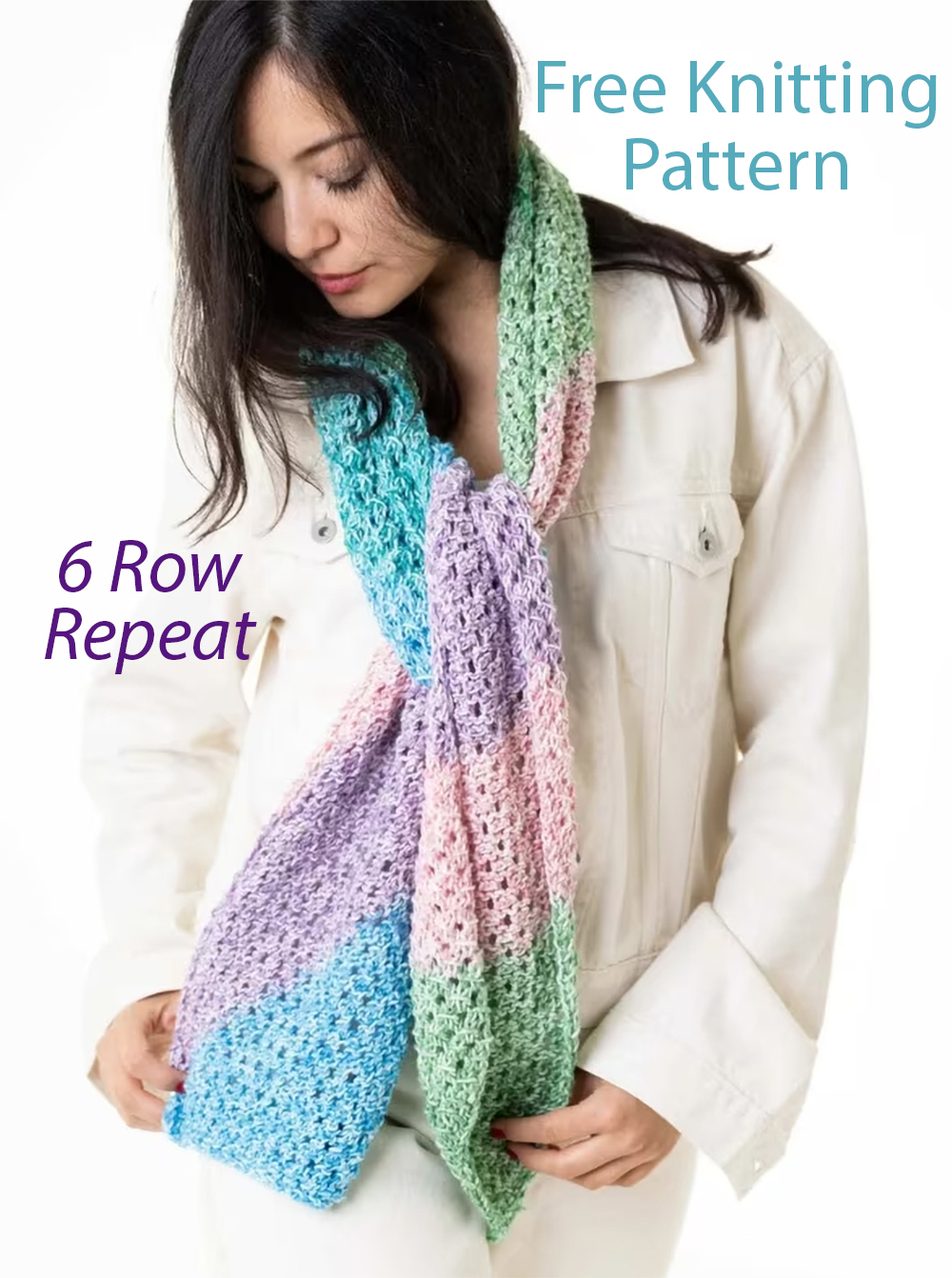 Free Willow Park Scarf  Knitting Pattern