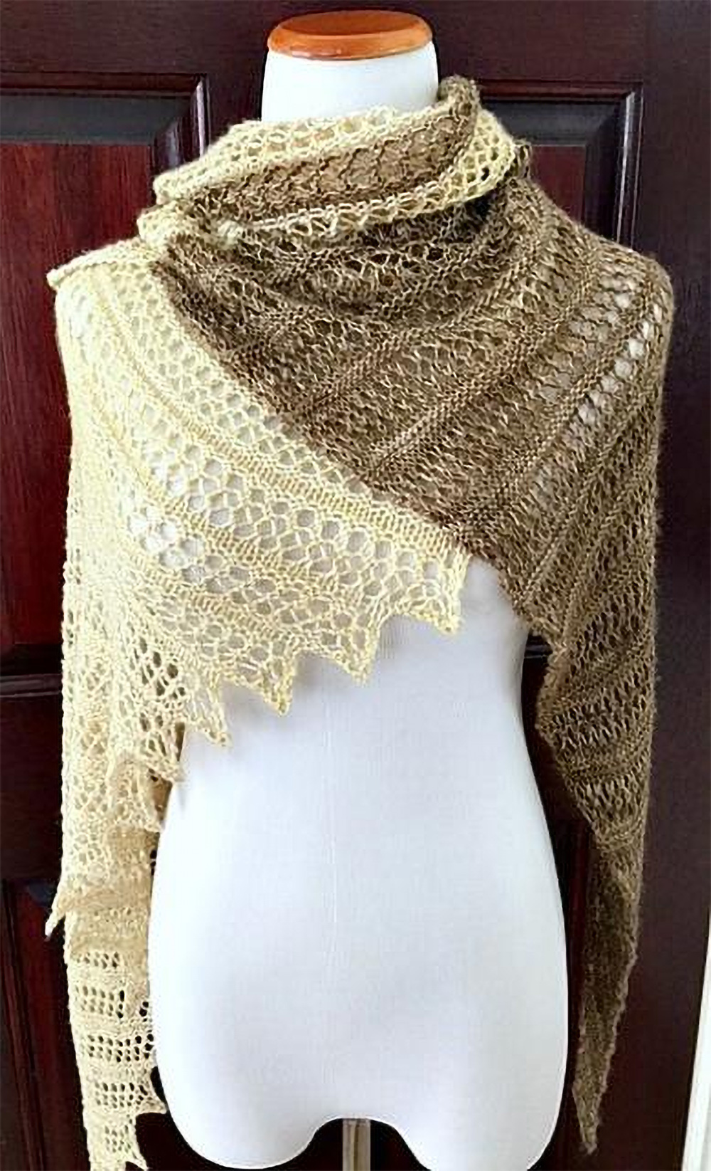 Willowbark Shawl Knitting Pattern