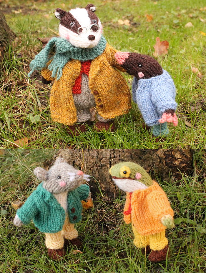 Wind in the Willows Sets Knitting Pattern