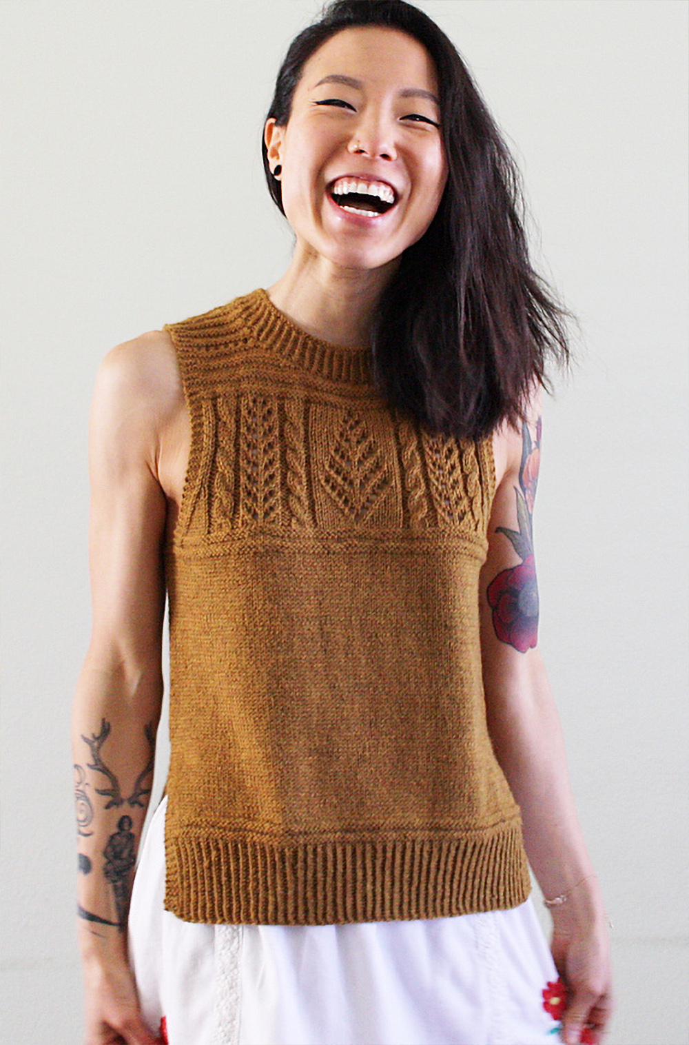 Windlass Top Knitting Pattern