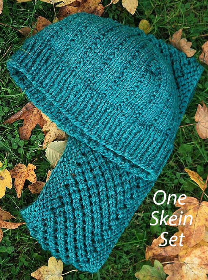 Free One Skein Wild and Windy Set Knitting Pattern