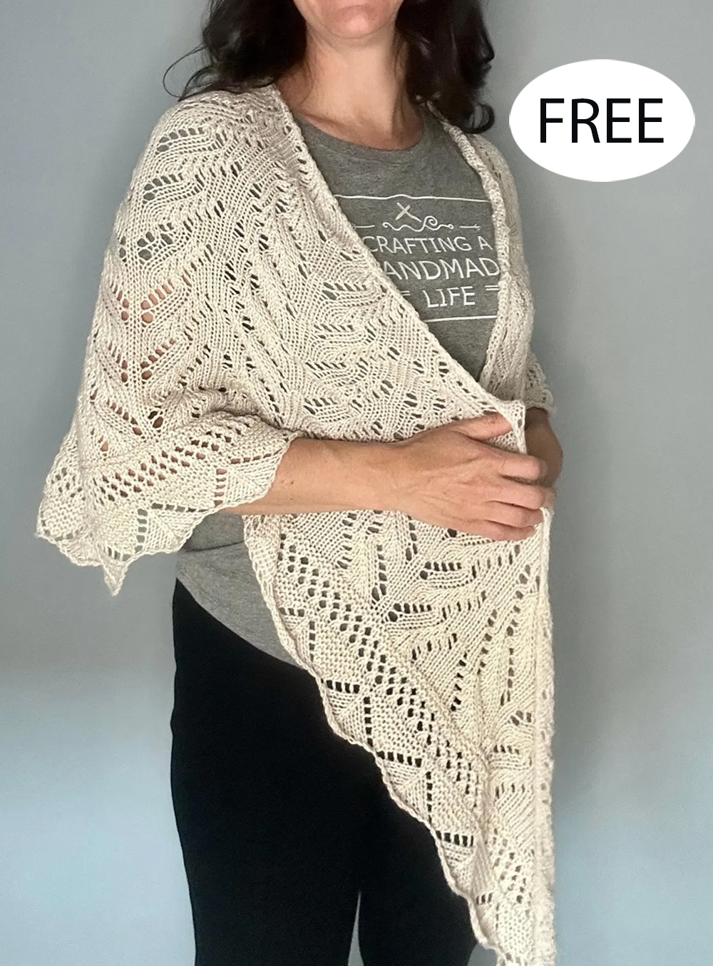 Free Wingspan Shawl Knitting Pattern
