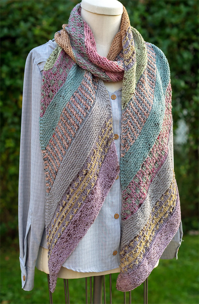Winter Wonderland Scarf Knitting Pattern