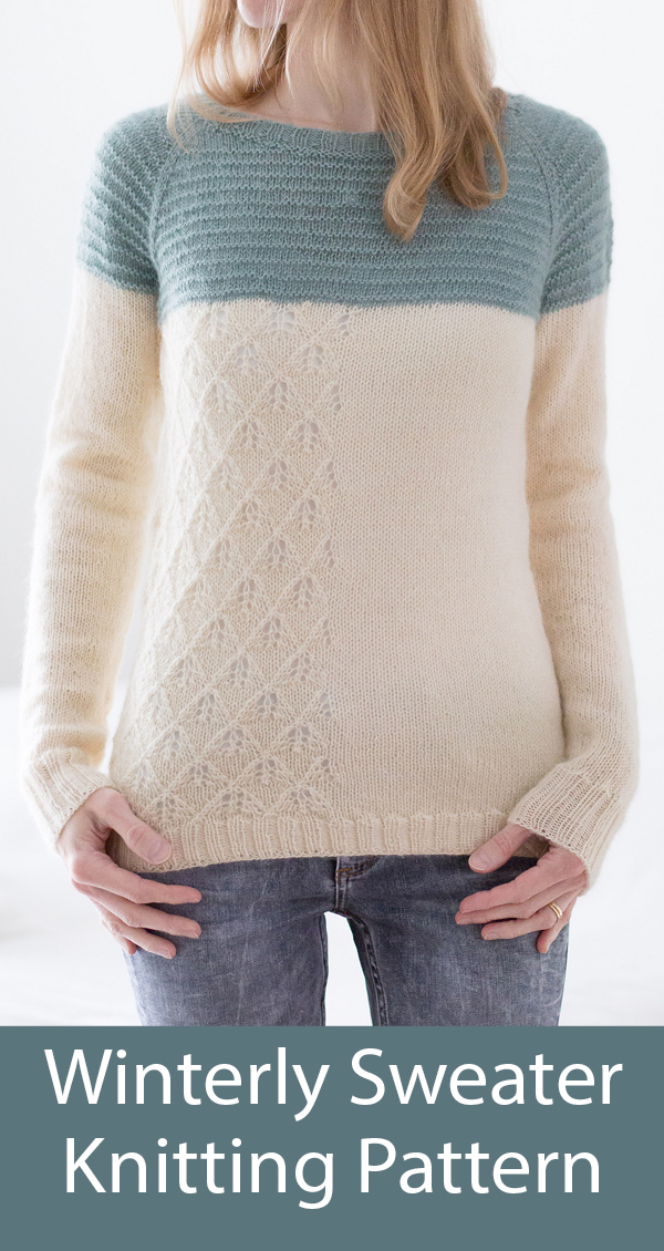 Winterly Sweater Knitting Pattern