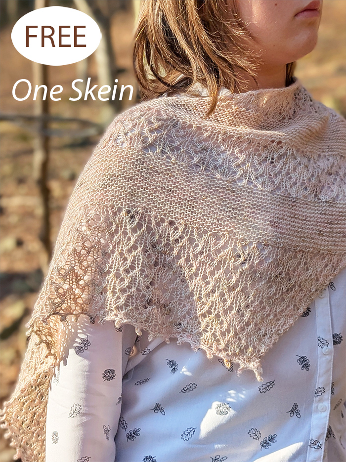 Free Wiosna  Shawl Knitting Pattern