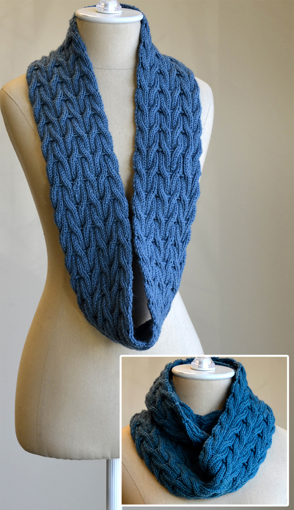 Tweel Cowl Infinity Scarf – Walcot Yarns