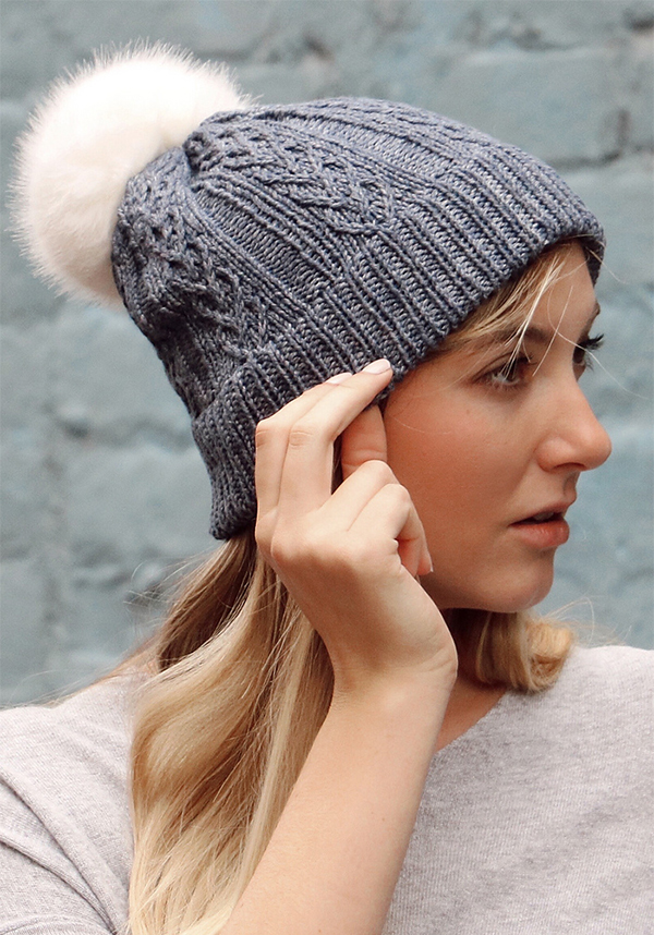 Free Knitting Pattern for With Love Hat