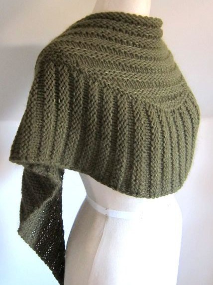 Wombat textured shawl free knitting pattern and more free textured shawl knitting patterns at http://intheloopknitting.com/textured-shawl-knitting-patterns/