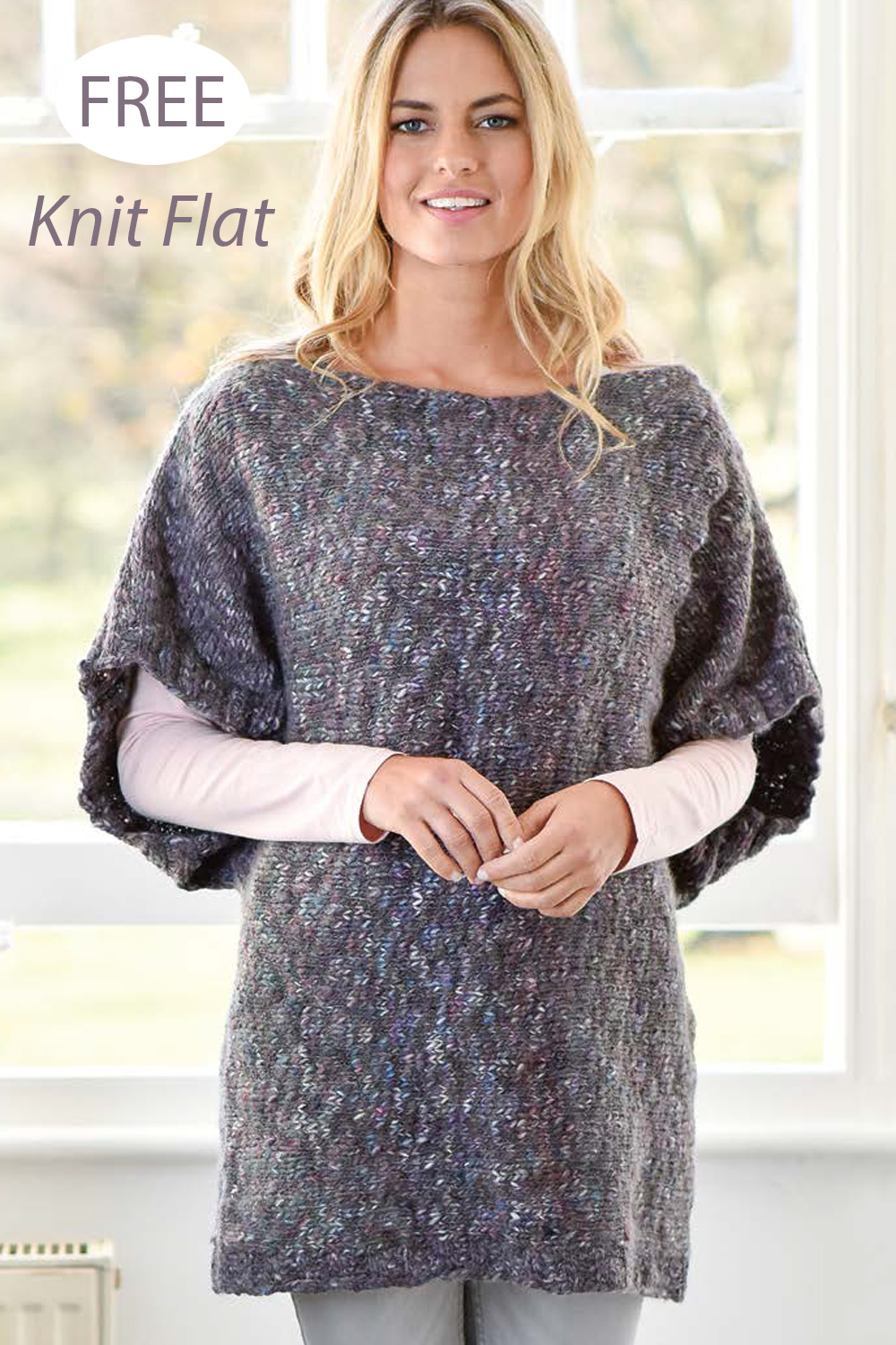 Knitting Patterns Free Women's Chunky Sideways Top