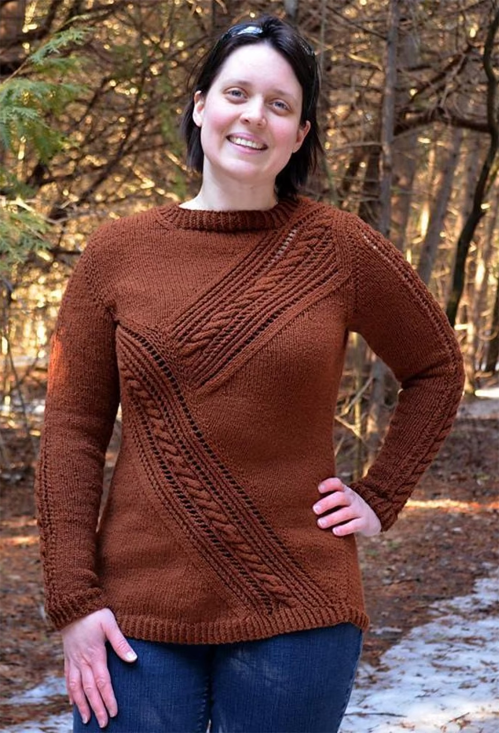 Woodsong Camber Sweater Knitting Pattern