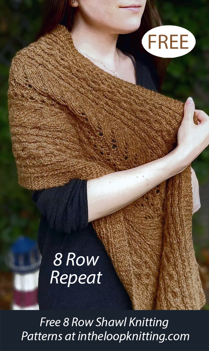 Free Woodstone Wrap Knitting Pattern